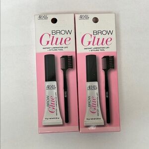 2 X Ardell Brow Glue with Black Styling Tool